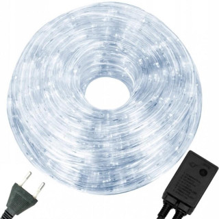 Cev za zunanjo luč v hladni beli barvi - 18,5 m