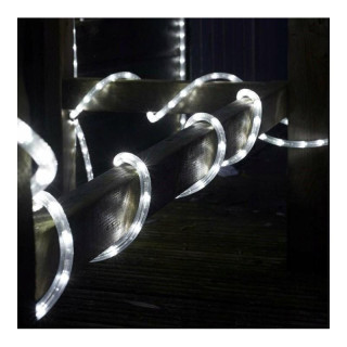 Cev za zunanjo luč v hladni beli barvi - 18,5 m