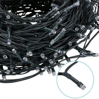 Božične LED lučke v hladni beli barvi - 300 LED