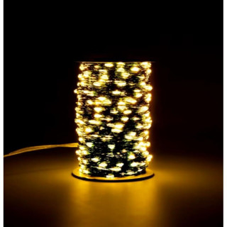 Božične LED lučke v topli beli barvi - 100 m