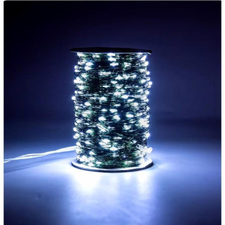 Božične zunanje LED lučke v hladni beli barvi - 50 m