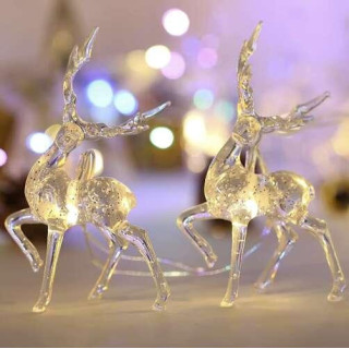 Božične lučke - jelenčki