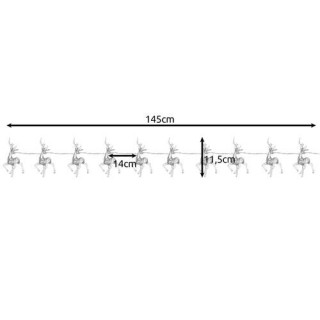 Božične lučke - jelenčki