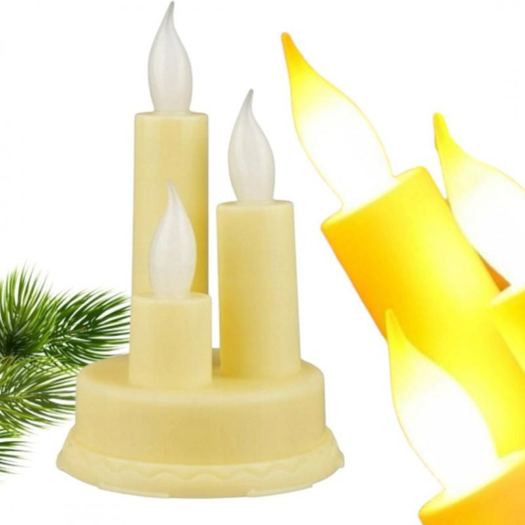 Kremna sveča za svetilke