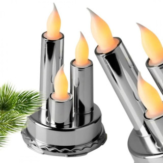 Srebrna trojna sveča