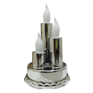 Srebrna trojna sveča