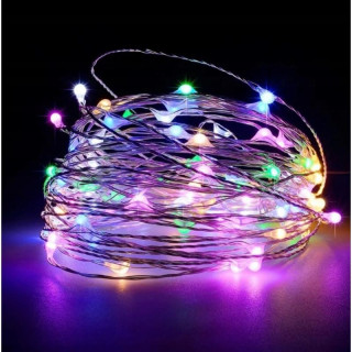 Barvite LED luči na nizu - 20 LED