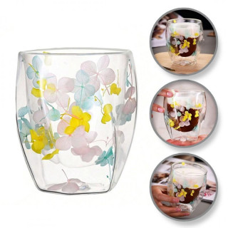 Termovka s pisanimi hortenzijami - 350 ml