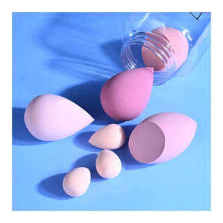 Rdeč set 7 gobic za ličenje