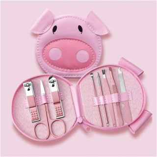 Roza set pripomočkov za manikuro v hranilniku 7v1