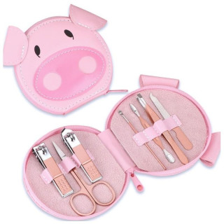 Roza set pripomočkov za manikuro v hranilniku 7v1