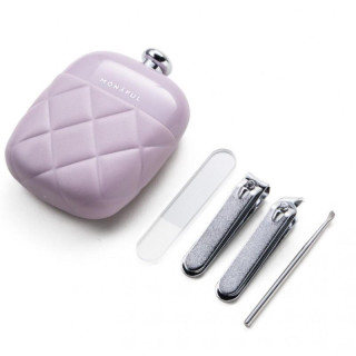 Set za manikuro v krem kovčku