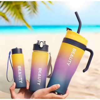 Steklenice za vodo Ombre 3 v 1