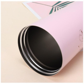 Termovka z nastavkom - 550 ml krem barve