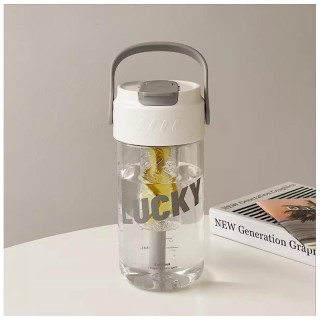 Bidon s košarico in slamico 800 ml