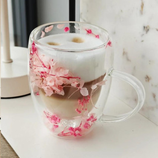 Termovka z roza rožicami - 300 ml