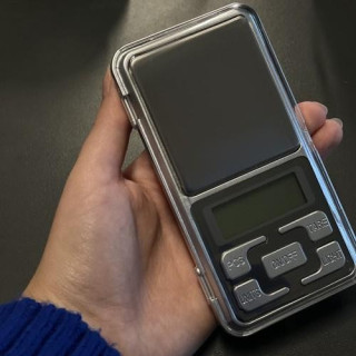 Elektronska žepna tehtnica za nakit 500x 0,1g