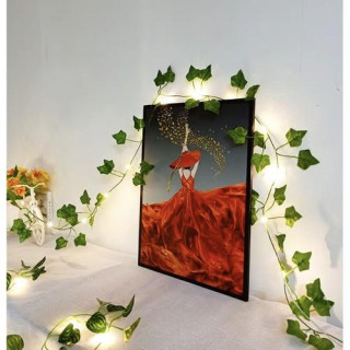 Umetni bršljan + LED lučke