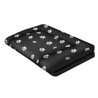 Črna pasja postelja 100x70 cm