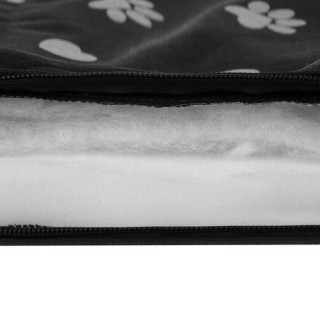 Črna pasja postelja 100x70 cm