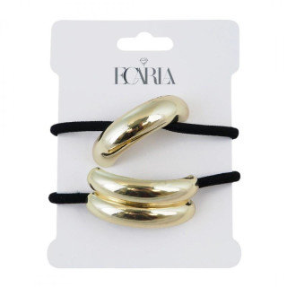 Komplet gumic z zlato aplikacijo