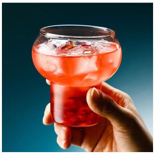 Steklena skodelica z mehurčki - 250 ml