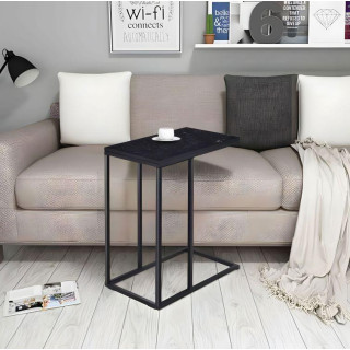 Marmorno črna miza za prenosni računalnik