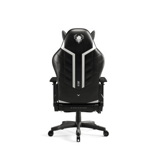 Otroški črno-bel gaming stol DIABLO X-Ray 2.0