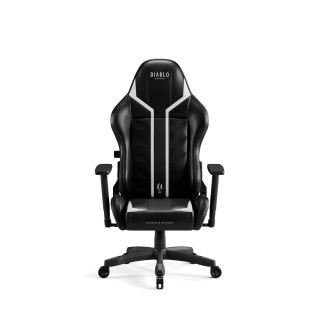 Otroški črno-bel gaming stol DIABLO X-Ray 2.0
