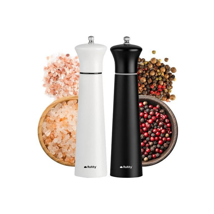 Set 2 ročnih brusov - črn in bel