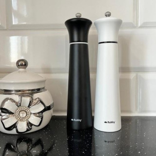 Set 2 ročnih brusov - črn in bel