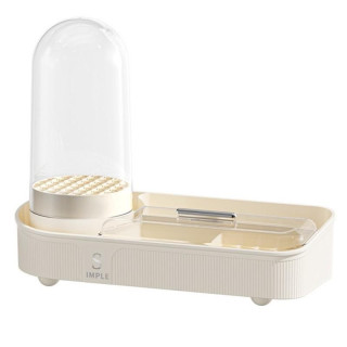 Rebrasti kozmetični organizator krem barve