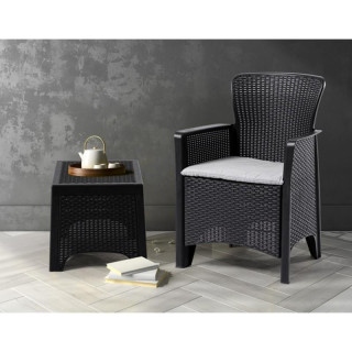 Garnitura vrtne garniture 3 v 1 miza + 2 stola