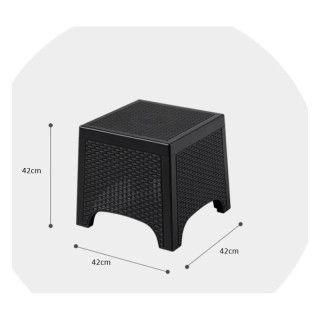 Garnitura vrtne garniture 3 v 1 miza + 2 stola