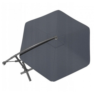 Vrtni senčnik z roko v grafitni barvi