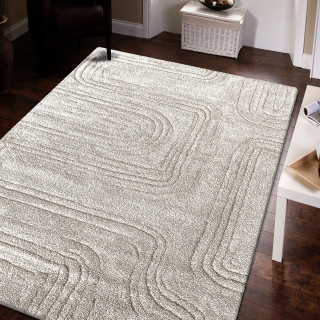 Moderna bež preproga z vzorcem