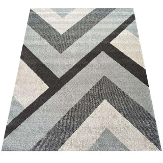 Preproga s pisanim modernim vzorcem