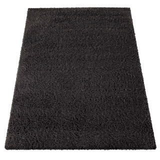 Preproga Shaggy v antracit barvi