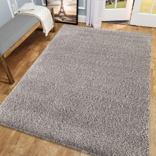 Bež dlakava preproga