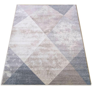 Bež preproga z diamantnim vzorcem