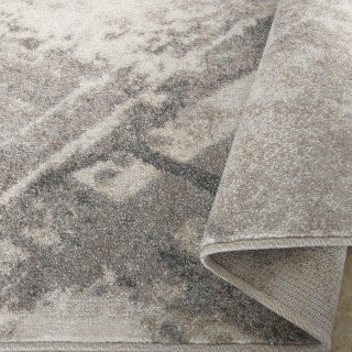 Preproga z modernim vzorcem v bež barvi