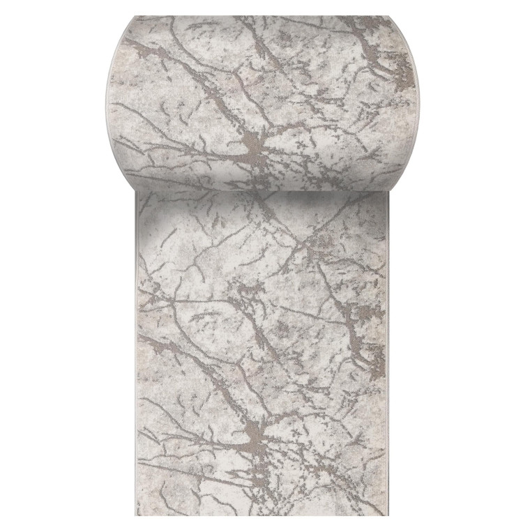 Bež preproga z vzorcem marmorja