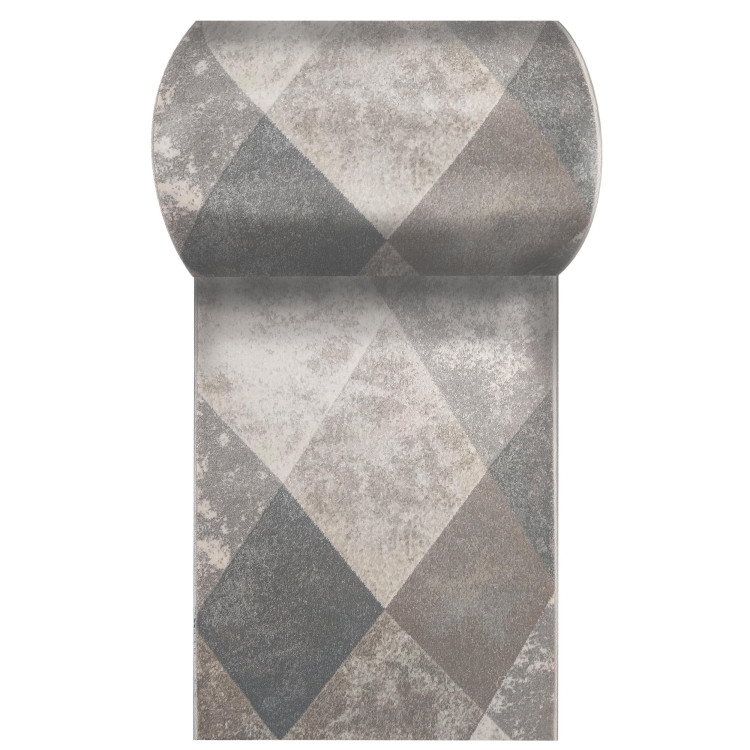 Bež preproga z diamantnim vzorcem