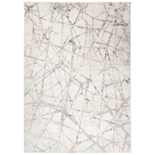 Moderna preproga z vzorcem v sivi barvi