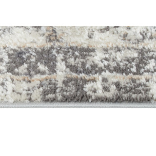 Siva preproga z vintage vzorcem