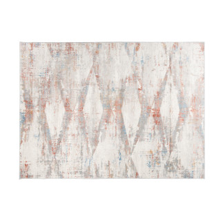 Moderna preproga v sivo-modri barvi