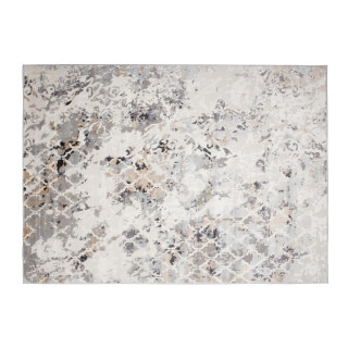 Moderna bela preproga z vzorcem