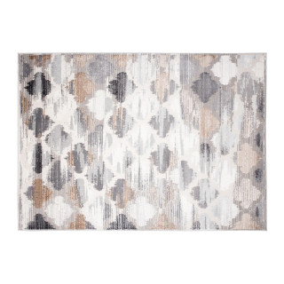 Bela preproga z vzorcem