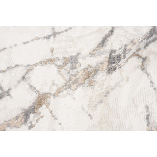 Bela preproga z vzorcem marmorja