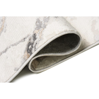 Bela preproga z vzorcem marmorja